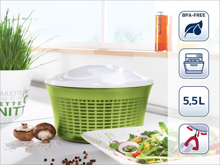 Produktbild Leifheit Salatschleuder 5,5 L (26 x 18.50 cm)