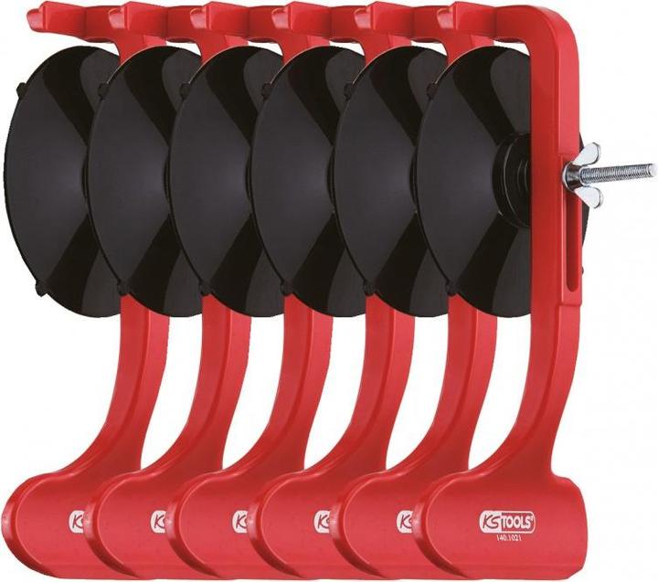 Produktbild KS Tools Zierleisten-Montagesauger-Satz, 6-tlg., Ã˜ 85mm