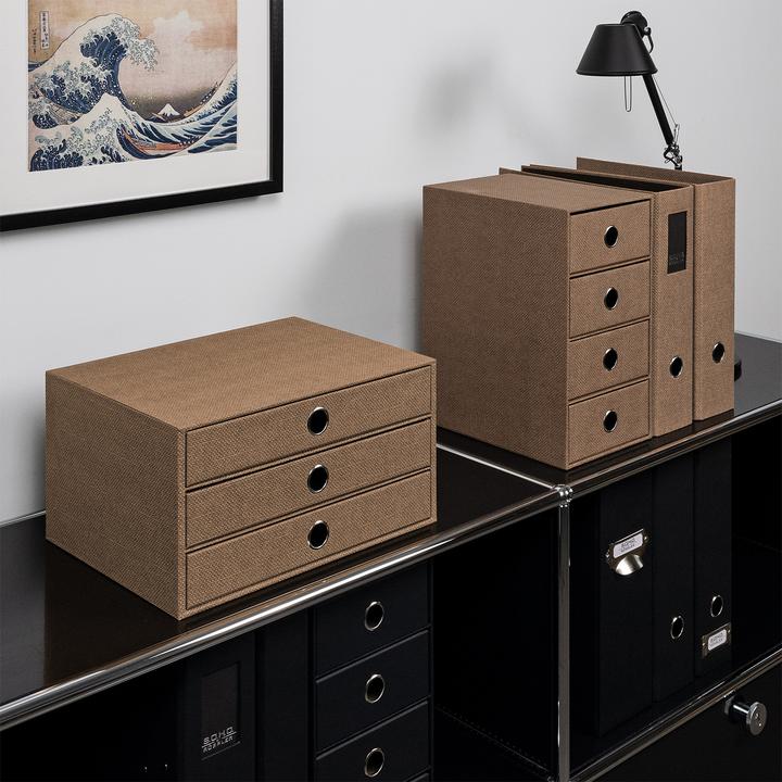 Produktbild Rössler Schubladenbox Soho hazelnut (A4)
