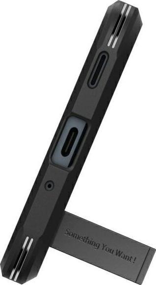 Actual product image Spigen Tough Armor Sam A16 4G/5G czarny/black ACS08889 (Samsung Galaxy A16)