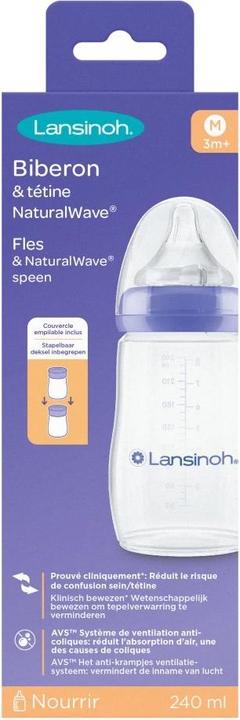 Actual product image Lansinoh Baby bottle (240 ml)