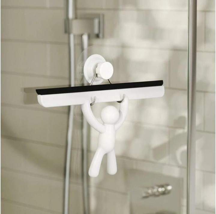 Actual product image Umbra BUDDY Adhesive Squeegee, white