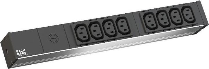 Image du produit Bachmann Bloc multiprise 48,30cm (19"), 8x sans fiche