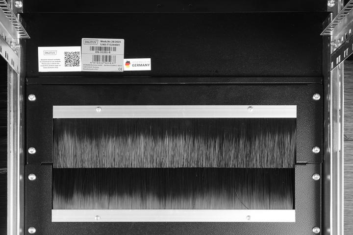 Actual product image Digitus 42HE Netzwerkschrank, Unique Light 2053x800x1000 mm, schwarz (RAL 9005) (42 RU, 19 inch rack)