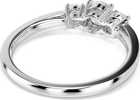 Produktbild Swarovski Attract Trilogy Ring Gemischte Rundschliffe Weiss (52)