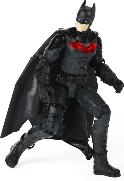 Produktbild Batman DC Comics The 30cm Deluxe Batman-Actionfigur mit sich ausbreitendem Wingsuit, Licht- u
