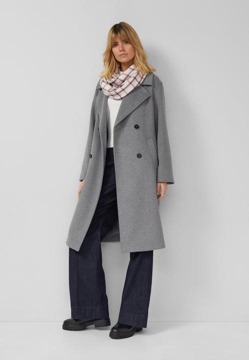 Immagine prodotto s.Oliver Snood Karierter Loop-Schal aus Viskose-Modal-Mix