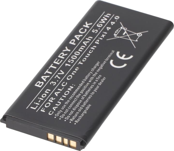 Actual product image CS Cameron Sino Akku Alcatel One Touch Pixi 4 4.0 Akku TLi015M1, TLi015M7, OT-4034