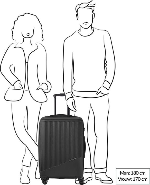 Actual product image Travelite Suitcase & Trolley Bali 4w Trolley M (65 l)