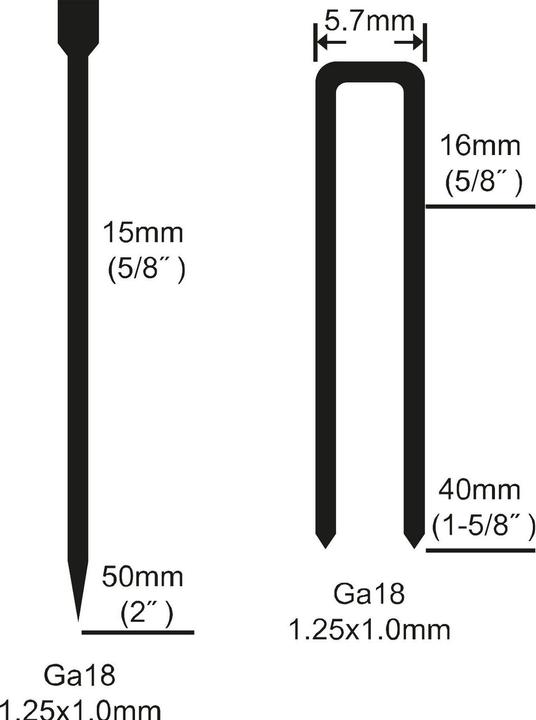 Actual product image Total Structural nailer/stapler, tyre