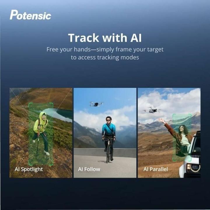 Productafbeelding Potensic Atom 2 Vlieg Meer Combo (32 min, 249 g, 48 Mpx)