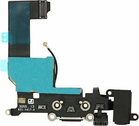 Actual product image System Connector Flex Cable for iPhone 5 black (iphone 5)