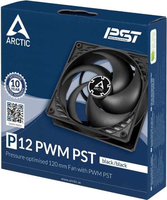 Productafbeelding Arctic P12 PWM PST Value Pack (120 mm, 5 x)