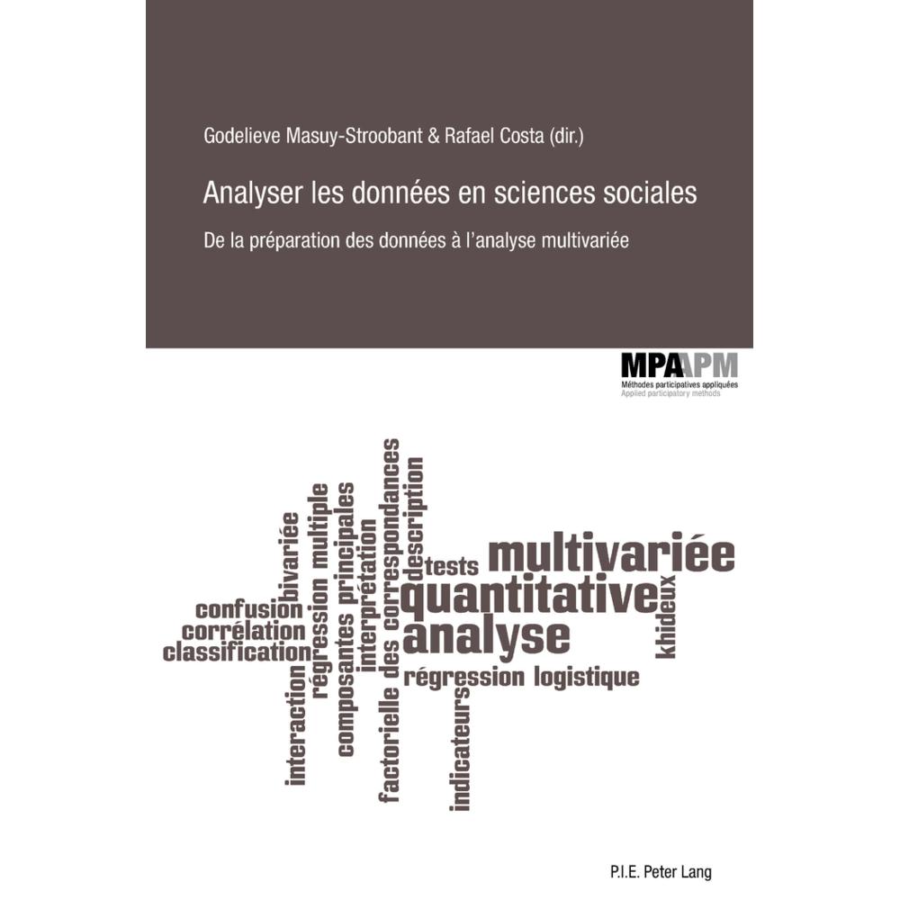 Analyser les données en sciences sociales, Fachbücher von Rafael Costa, Godelieve Masuy-Stroobant