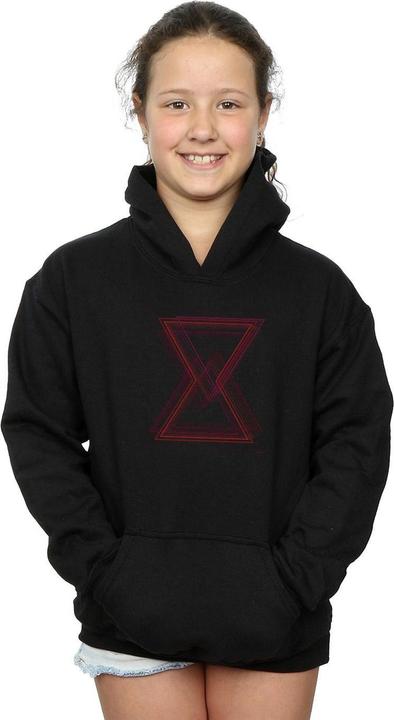 Immagine prodotto Avengers Infinity War Black Widow Lines Felpa con Cappuccio Ragazze (128)