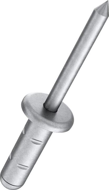 Productafbeelding Gesipa Blindklinknagel PolyGrip® Rivet schacht d x l 3,2 x 11 mm aluminium / staal 1000 stuks