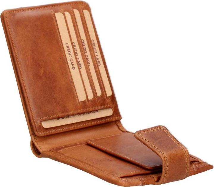 Produktbild Hill Burry Herren Geldbörse Aus Echtleder - Modell Silvano Ultra - Casual - 12.0 X 10.0 X 3.0 Cm