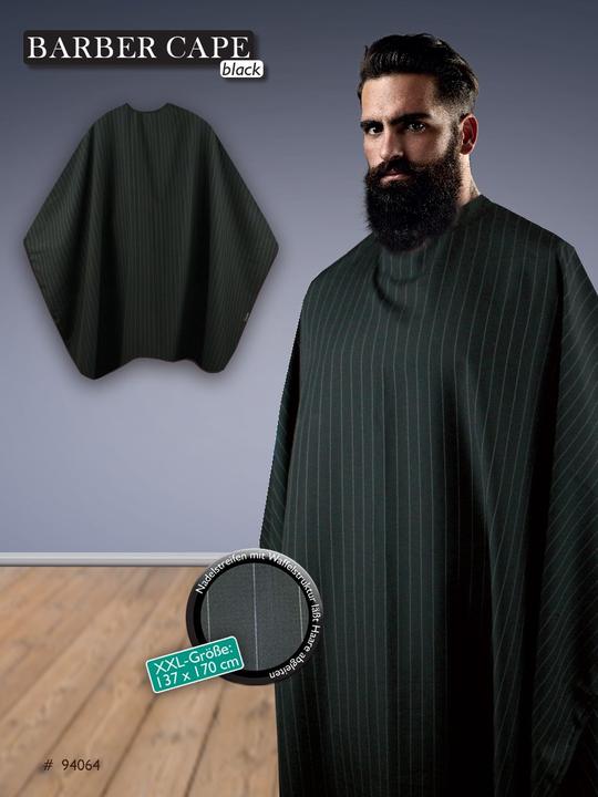 Produktbild Trend-Design T.D. Mens Cape black Schneide-und Rasierumhang
