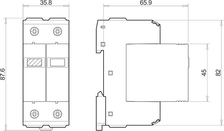 Actual product image Finder Surge arrester Ü