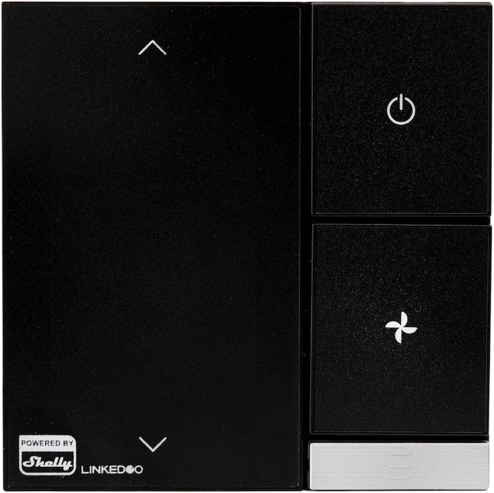 Actual product image Shelly LinkedGo Smart HVAC thermostat