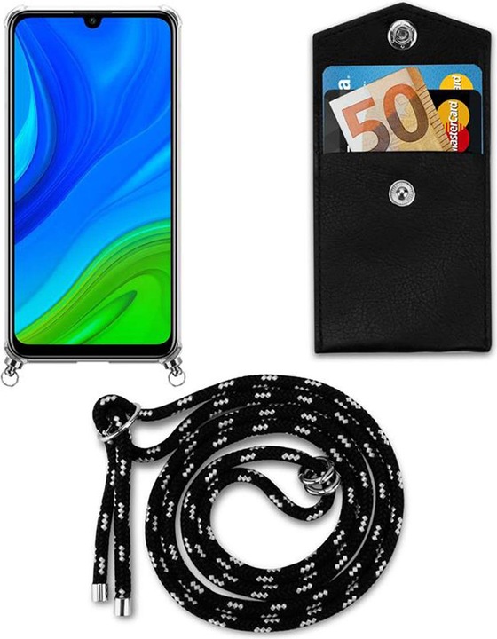Produktbild Cadorabo TPU Handy Kette SILBER Cover