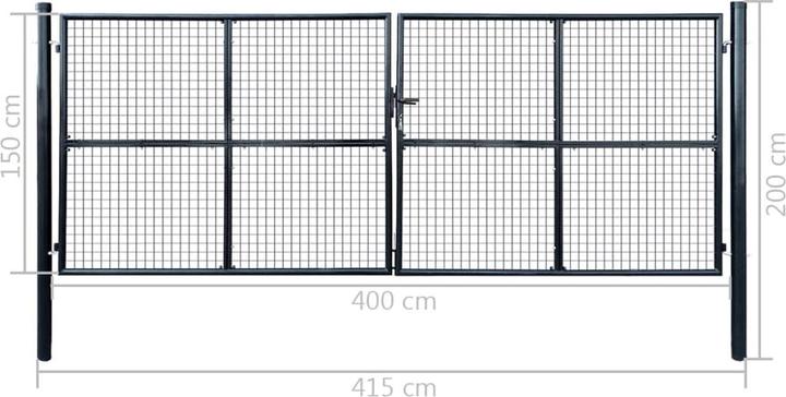 Produktbild vidaXL Gartentor