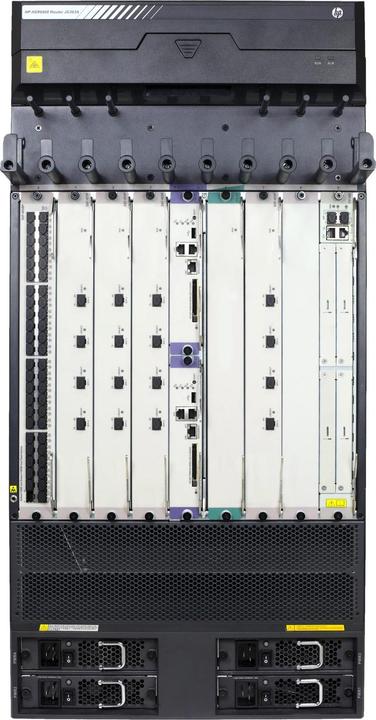 Actual product image HPE E FlexNetwork HSR6808, Router, Chassis