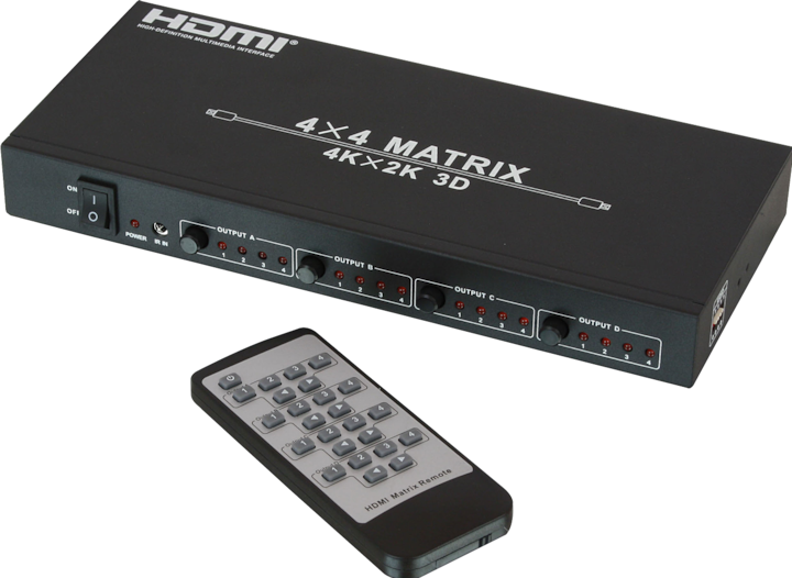Produktbild Lindy HDMI 4K UHD 4x4 Matrix