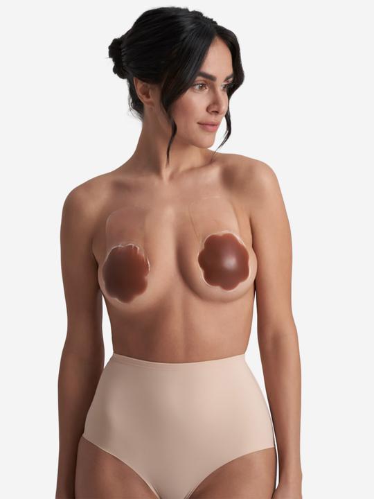 Actual product image Bye Bra Pull Ups De Silicona Marron Oscuro XL (Single pack, XL)