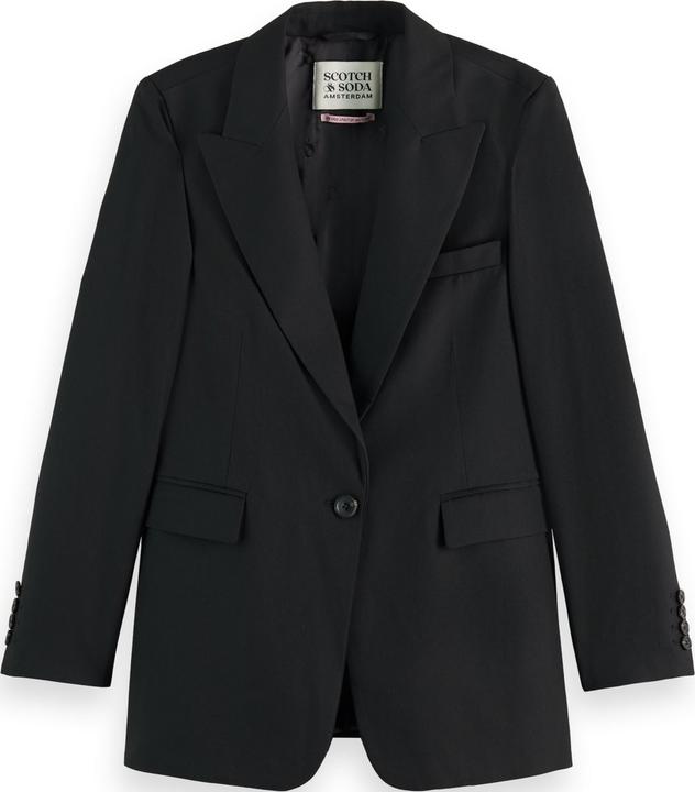 Scotch & Soda CORE SB FITTED BLAZER Dames Blazer - Maat S (S)