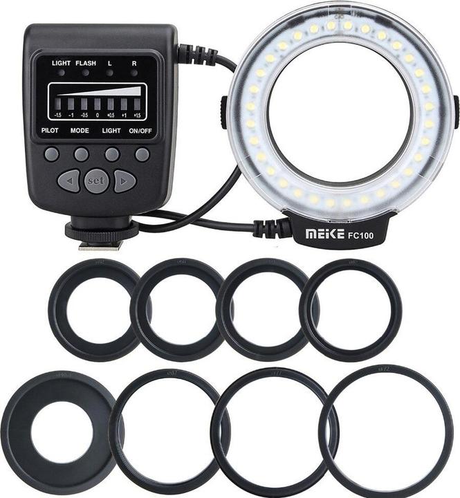Produktbild Meike FC 100 Ring Flash (Ringleuchte)