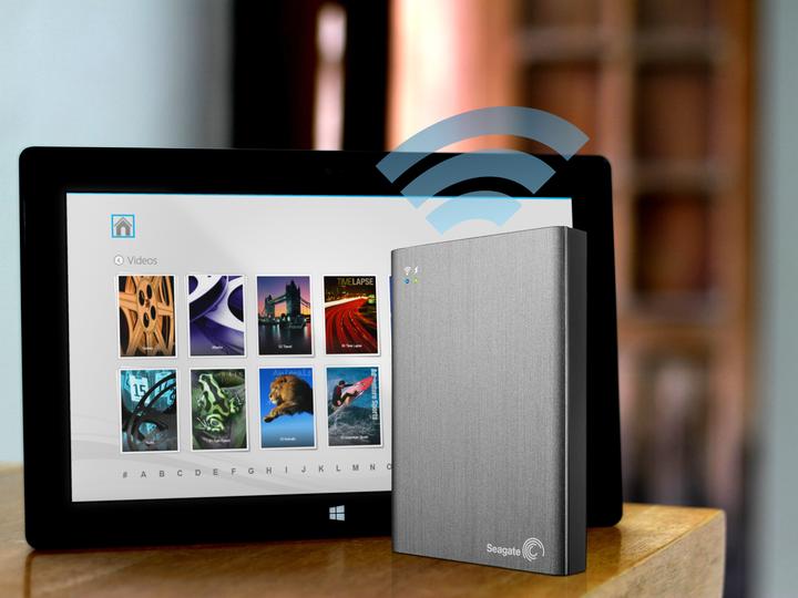 Actual product image Seagate Wireless Plus (1 TB)