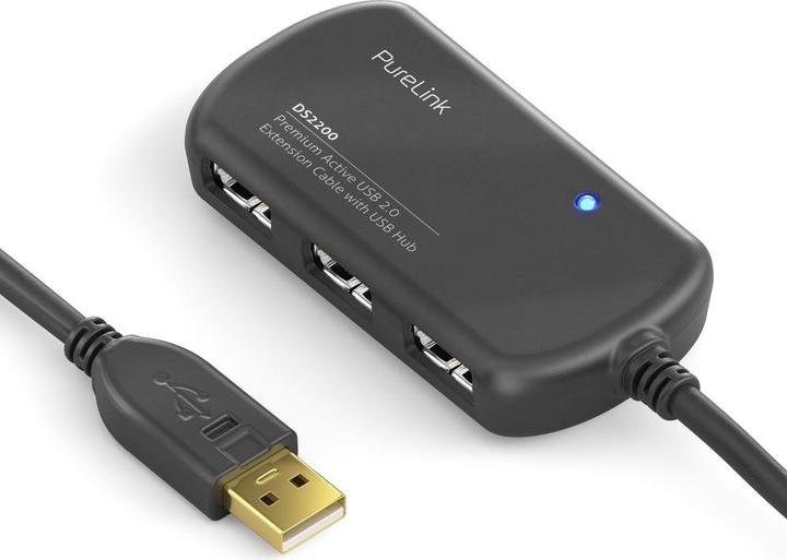 Actual product image Purelink USB 2.0 extension cable DS2200-120 12 m (12 m, USB 2.0)