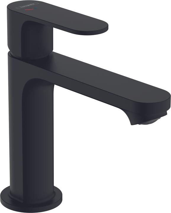 hansgrohe HG Einhebel-Waschtischmischer Rebris S 110 CoolStart EcoSm m ZAG mattschwarz