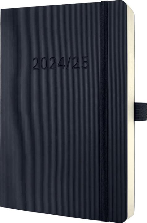 Sigel Weekly planner Conceptum 2024/2025 (DE/EN/FR/NL) black