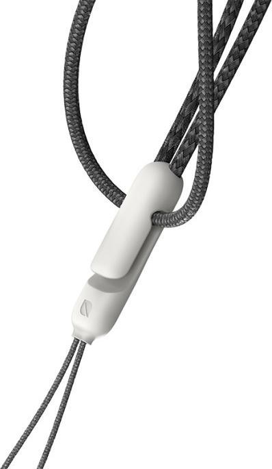 Productafbeelding Incase Sleutelkoord voor AirPods Pro 2e generatie - Grijs/Lichtgrijs (Koptelefoon tas)