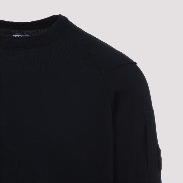 Actual product image C.P. Company Sea Island Crewneck Lens Knit (XL)