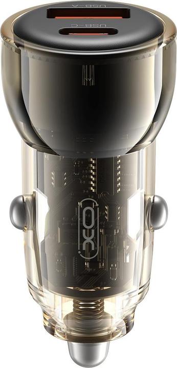 Produktbild xO Kfz-Ladegerät CC60 60W 1x USB 1x USB-C blau