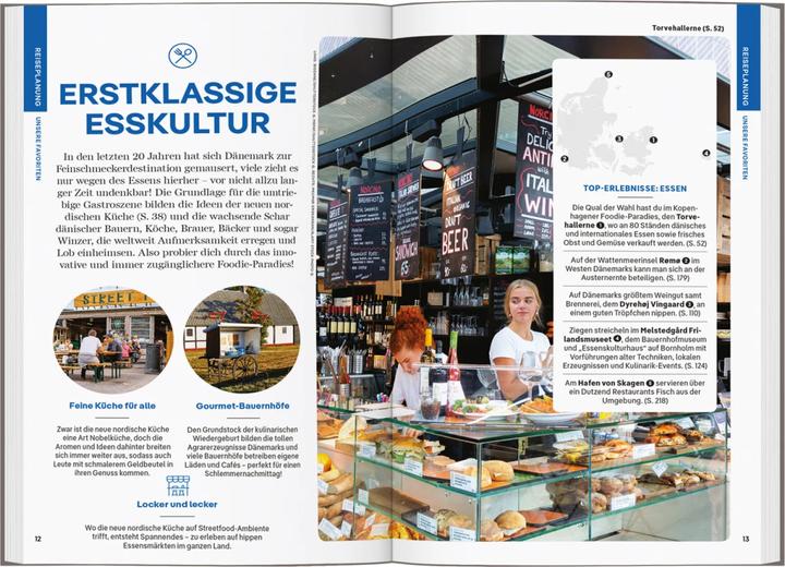 Actual product image Reiseführer Dänemark (German, Adrienne Murray Nielsen, Mark Elliott, Sean Connolly, Thomas O'Malley, 2024)