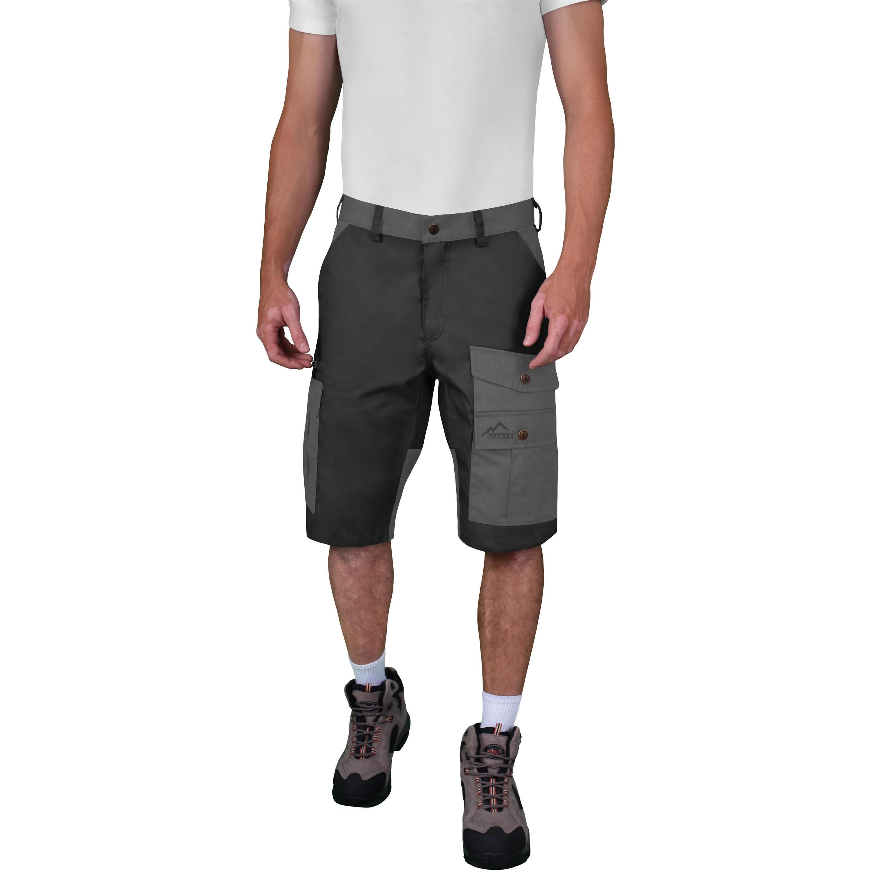 Normani, Herren, Shorts, Herren Shorts Ahvaz, Grau, (L)