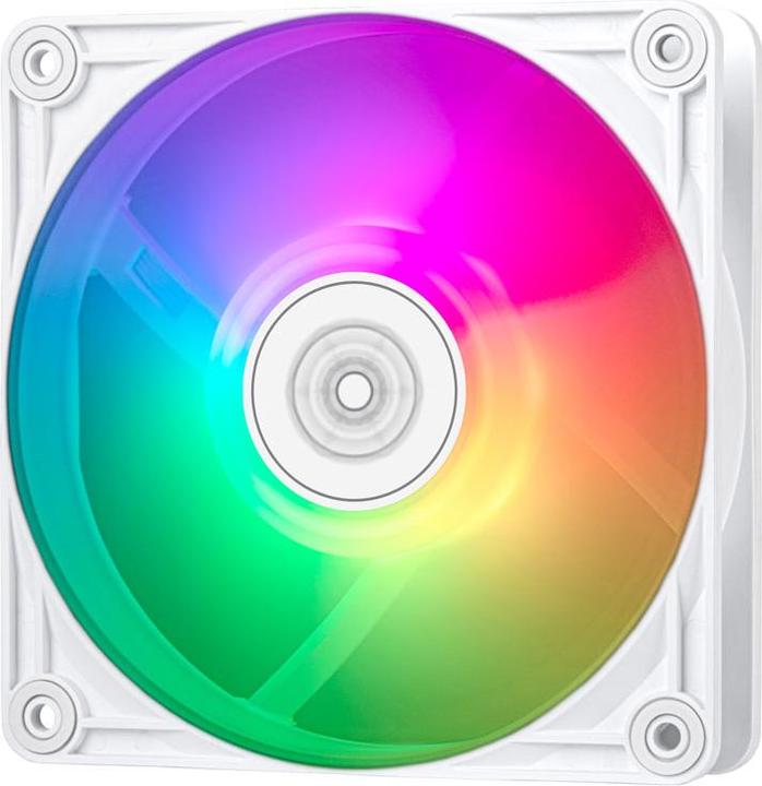 Produktbild Silverstone VISTA Performance PWM Lüfter, ARGB - 120mm, weiss (120 mm, 1 x)