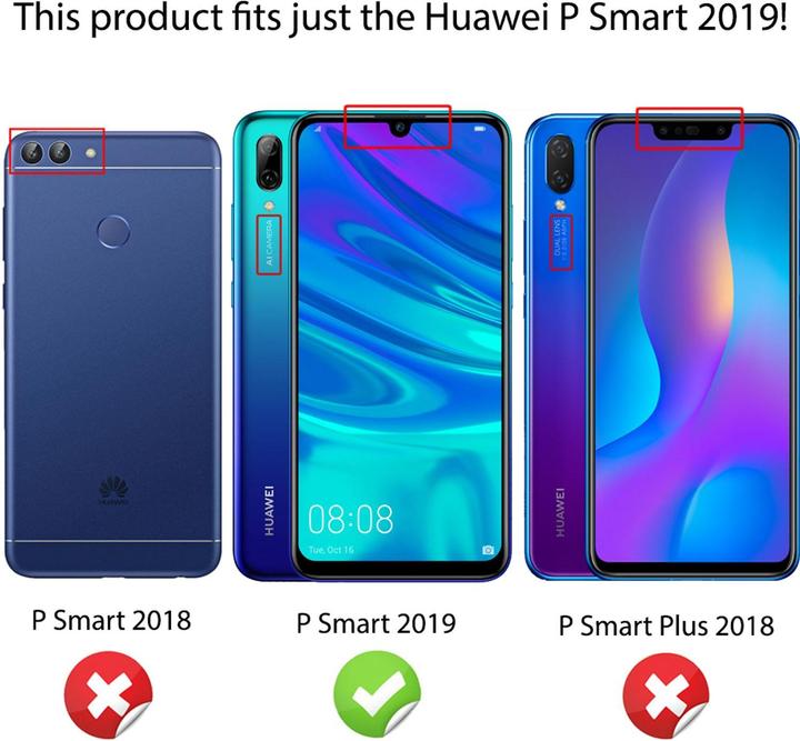 Image du produit Nalia Bague de couverture 360° Porte-doigts (Huawei P Smart (2019))