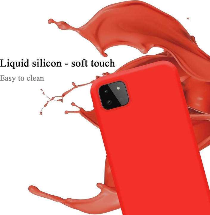 Actual product image Cadorabo TPU Liquid Silicone Case Cover (Samsung Galaxy A22 5G)