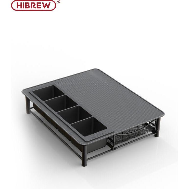 HiBREW Kaffeekapsel Organizer, Zubehör Kaffeemaschinen, Schwarz