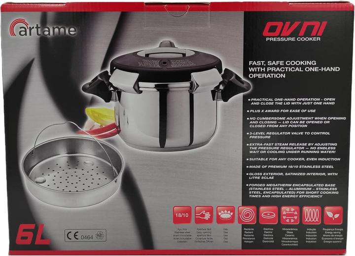 Actual product image Artame Pressure Cooker (Pot, Stainless steel)