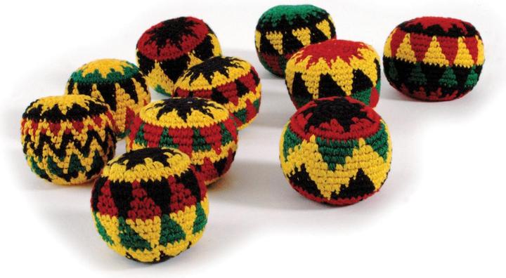 Ballaballa Beanbag Jonglierball, gehäkelt