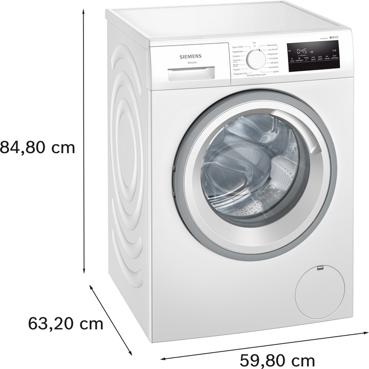 Actual product image Siemens WM14NK23 (8 kg, Left, EU plug)