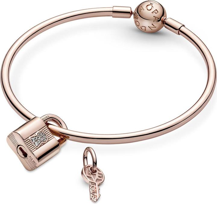 Immagine prodotto Pandora Serratura e chiave (Metallo, placcato oro rosa)