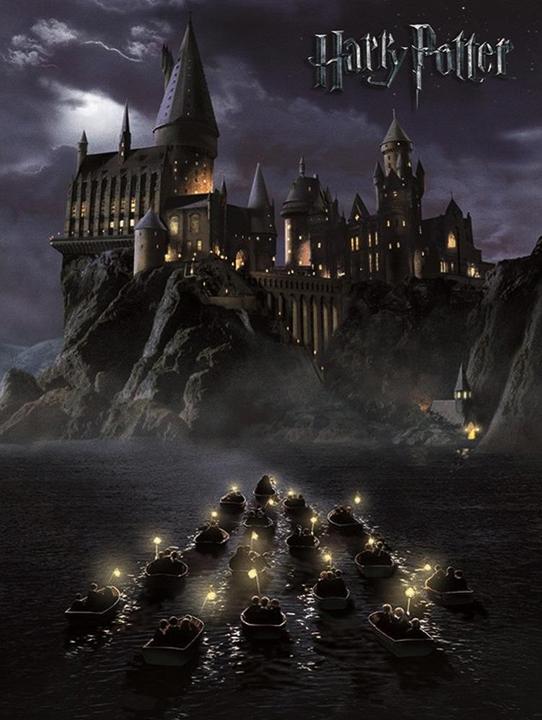 Produktbild Leinwanddruck Hogwarts (50 x 40 cm)