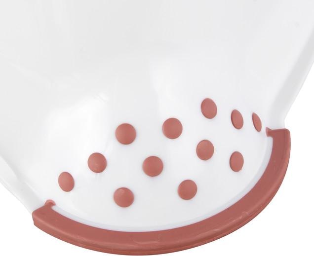 Actual product image keeeper kids step stool ""tomek Rainbow"", white with print, max. load: 80 kg, surface and feet